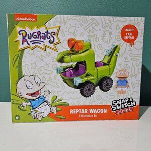 Nickelodeon Rugrats Reptar Wagon Construction Set New 2021 Well Played Toys